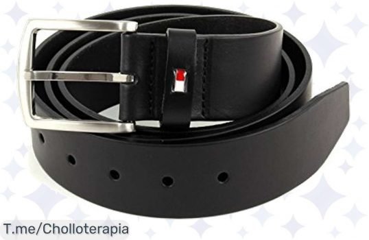 Cinturón Tommy Hilfiger 100% cuero a precio loco: ¡la oportunidad que esperabas para elevar tu estilo! Aprovecha este ofertón, stock limitado, actúa ya
