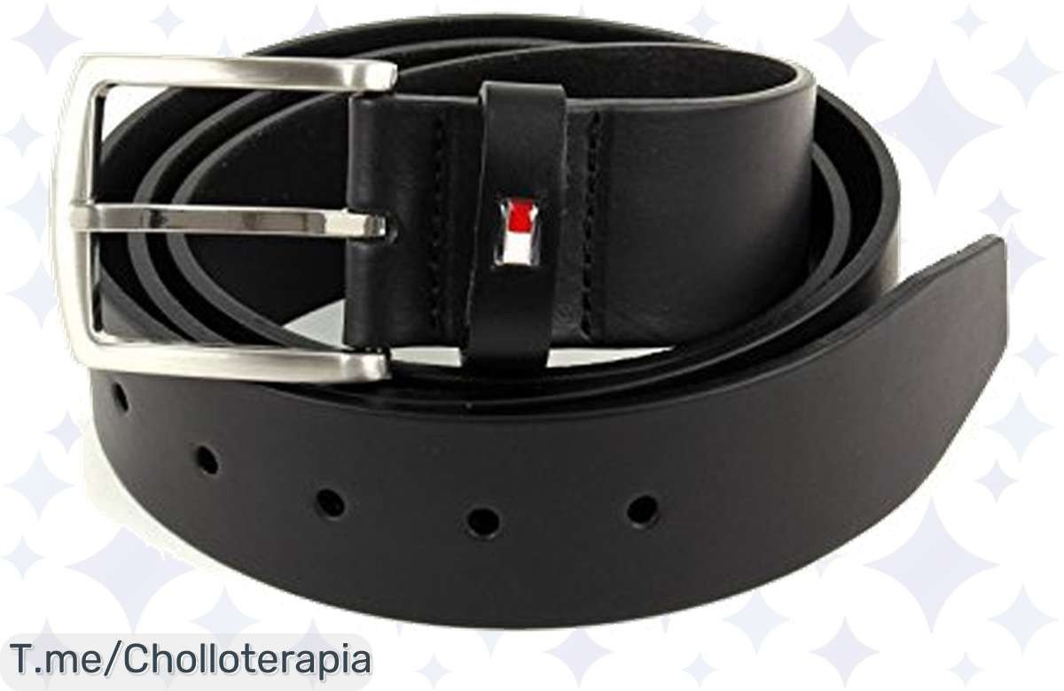 Cinturón Tommy Hilfiger 100% cuero a precio loco: ¡la oportunidad que esperabas para elevar tu estilo! Aprovecha este ofertón, stock limitado, actúa ya.