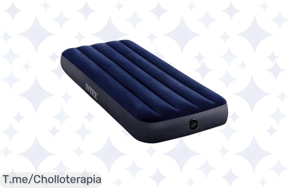 Colchón hinchable doble Intex Queen: comodidad que abraza a un precio loco. Di adiós a las noches incómodas y compra ahora antes de que se agote esta oferta limitada.