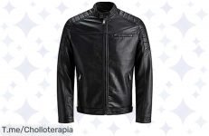 Conquista el estilo moderno con la chaqueta de ante sintético Jack & Jones, precio loco, comodidad única y una oferta limitada que no puedes dejar escapar, ¡actúa ya!