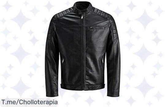 Conquista el estilo moderno con la chaqueta de ante sintético Jack & Jones, precio loco, comodidad única y una oferta limitada que no puedes dejar escapar, ¡actúa ya!