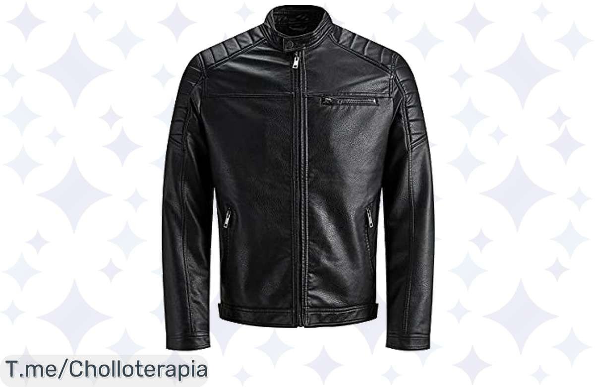 Conquista el estilo moderno con la chaqueta de ante sintético Jack & Jones, precio loco, comodidad única y una oferta limitada que no puedes dejar escapar, ¡actúa ya!