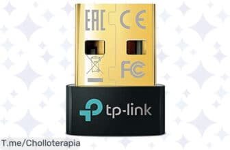 Conquista tu conexión con el TPLink UB500: Bluetooth 50 para 7 dispositivos hasta 20 metros ¡Aprovecha este ofertón y mejora tu experiencia sin cables ya!