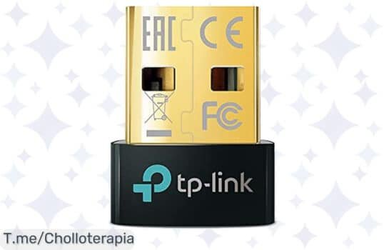 Conquista tu conexión con el TPLink UB500: Bluetooth 50 para 7 dispositivos hasta 20 metros ¡Aprovecha este ofertón y mejora tu experiencia sin cables ya!