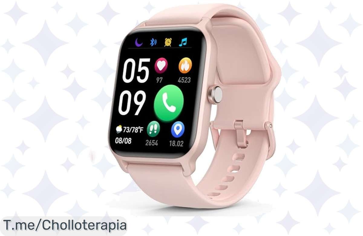 Consigue el Smartwatch Quican con llamadas y monitor de sueño a un precio loco, ideal para ti, ¡no te pierdas este super chollo, actúa ya antes de que se agote!