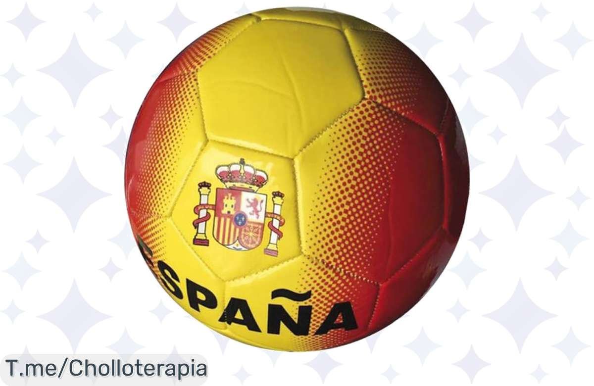 Consigue el balon de fútbol España que elevará tu juego a otro nivel, con un super chollo de oferta limitada que no puedes dejar pasar, ¡actúa ahora!