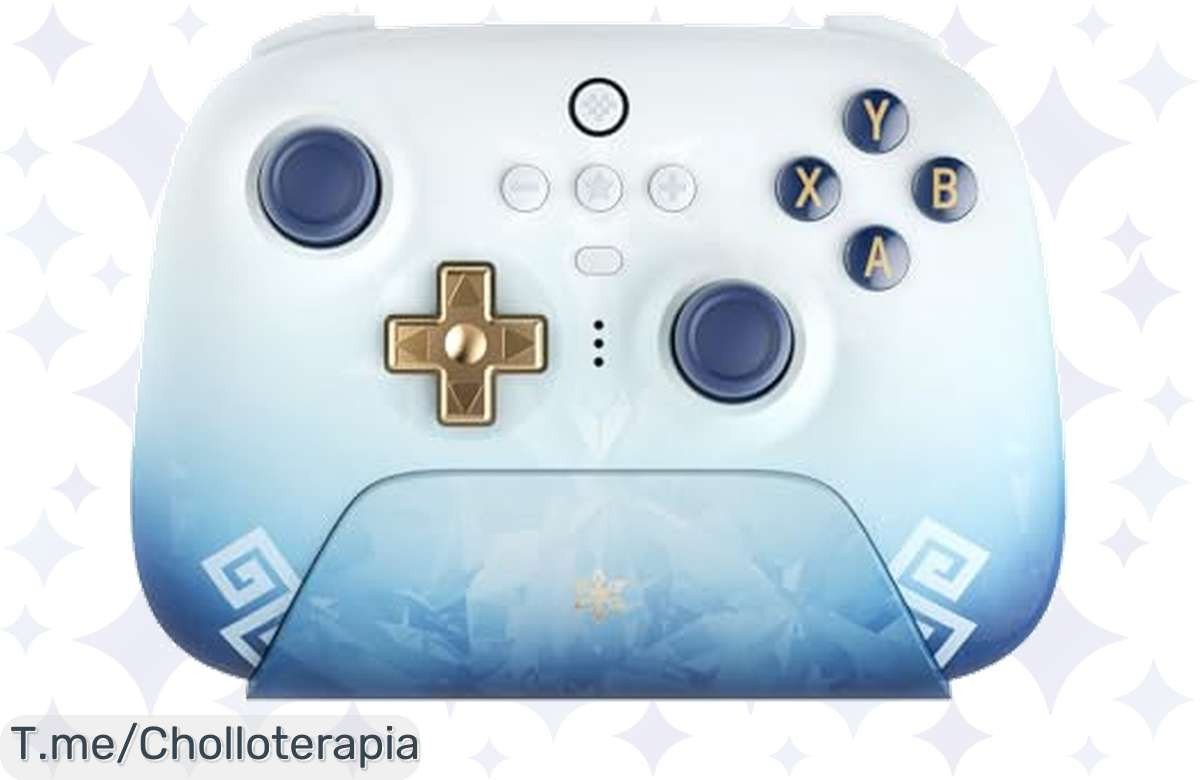 Consigue el super chollo del controlador 8Bitdo Chongyun de Genshin Impact con set de regalo exclusivo, ¡ofertón limitado para llevar tus juegos al siguiente nivel! Actúa ya.