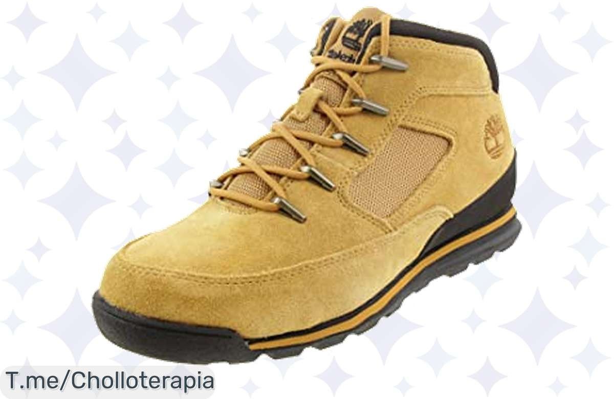 Consigue tus Timberland Euro Rock Heritage a precio loco: cuero duradero, sujeción perfecta y agarre excepcional. ¡No dejes pasar este ofertón limitado y actúa ya!