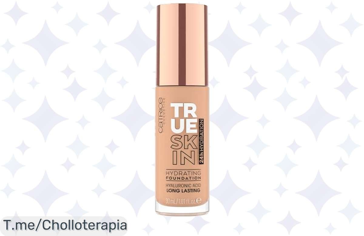 Consigue una piel radiante con el chollazo del año: Catrice True Skin Base Hidratante. Hidratación profunda y fórmula natural a precio de ganga. ¡Compra ya y deslumbra!