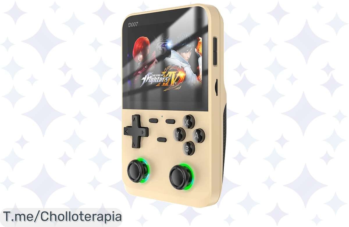 Consola D007 Plus/X6: Chollo nunca visto con más de 10,000 juegos y pantalla IPS. ¡Revive la diversión a un precio loco! Oferta limitada, compra ya y deslumbra a todos.