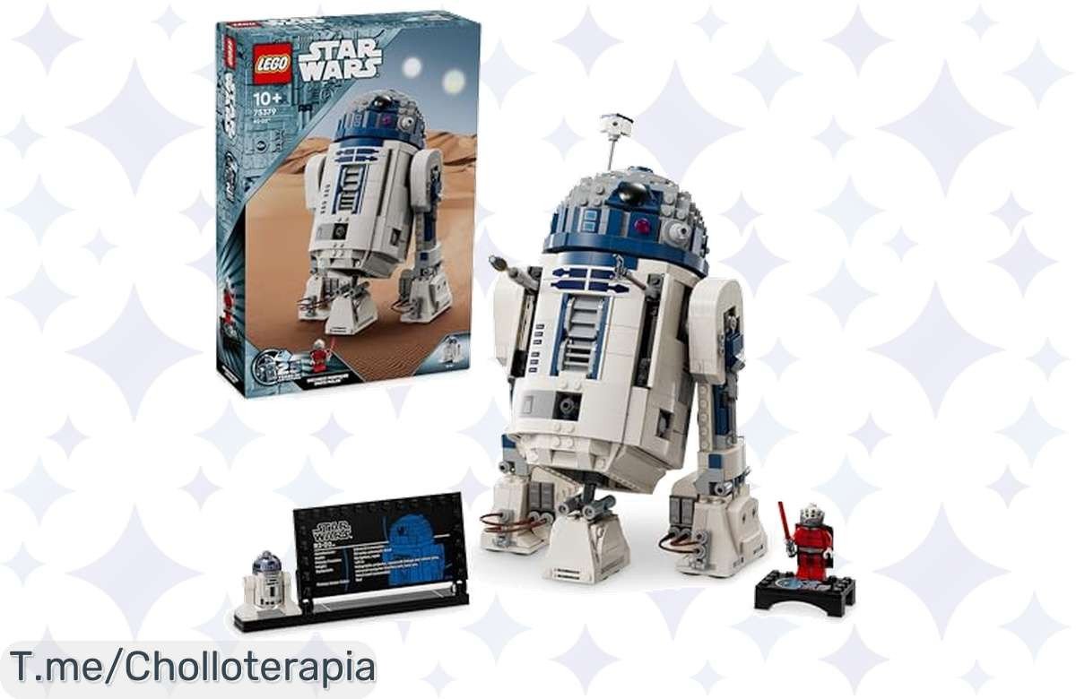 Construye tu R2D2 de ensueño con un precio loco, ¡el regalo perfecto para estas fiestas! Aprovecha este ofertón y vive aventuras galácticas, ¡compra ya y no te quedes sin el tuyo!
