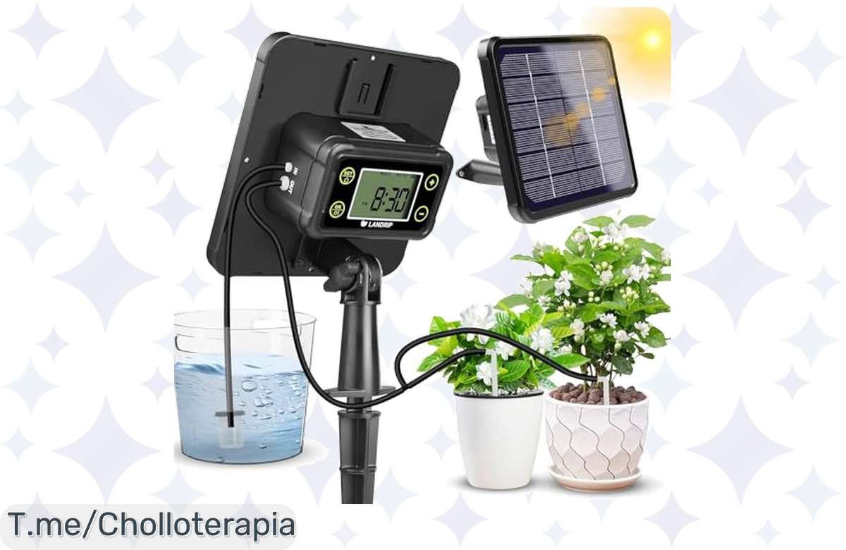 Crea tu propio riego automático y ahorra un 75% en el cuidado de tus plantas, aprovecha este ofertón exclusivo antes de que se agote, ¡actúa ya!