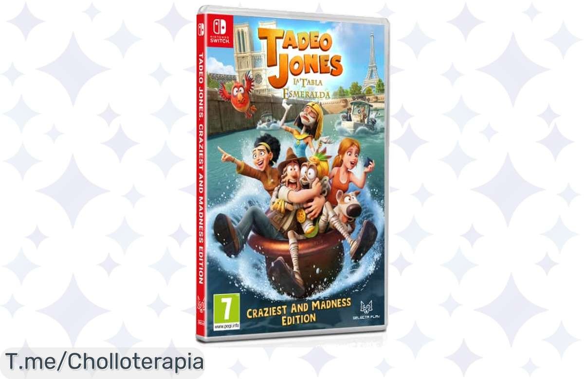 Descubre Tadeo Jones 3: La Tabla Esmeralda, supera desafíos épicos con un solo clic y aprovecha este ofertón nunca visto. ¡Compra ya antes de que se agote!