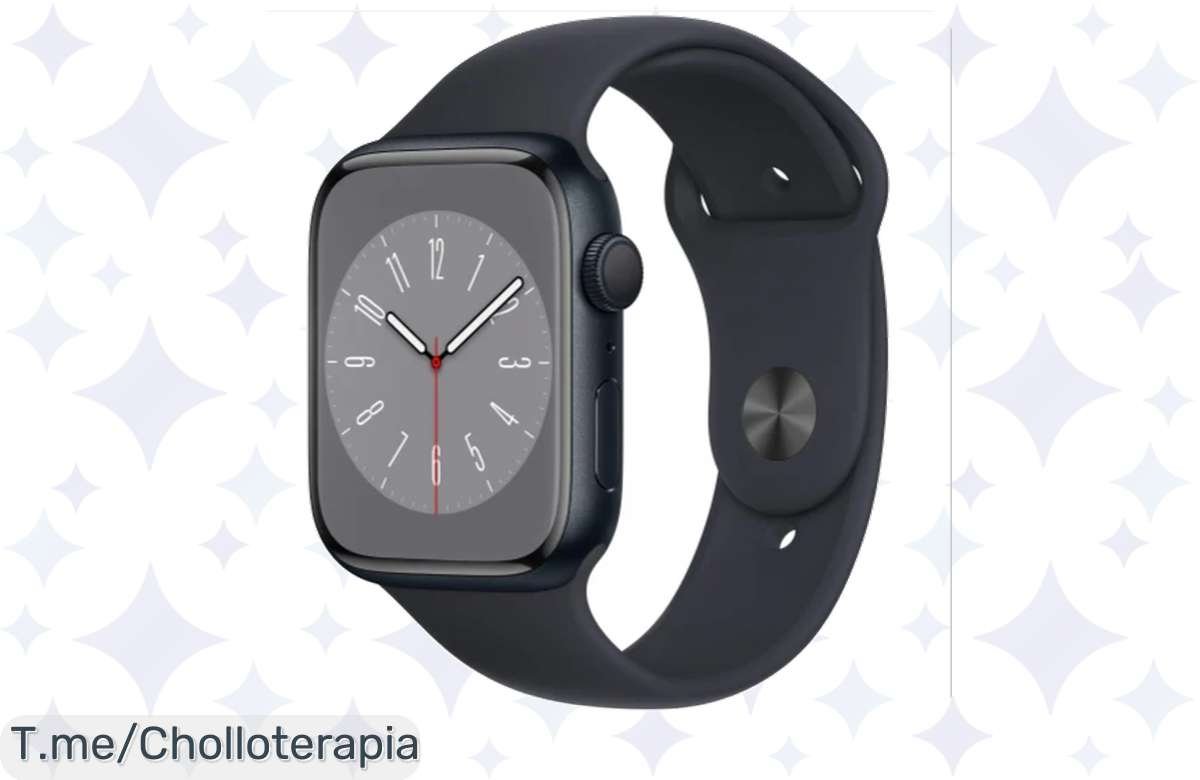 Descubre el Chollazo del Año: Apple Watch S8 GPS de 45mm en Color Medianoche con tecnología avanzada ¡Oferta única limitada! ¡Compra ahora y transforma tu rutina antes de que se acabe!