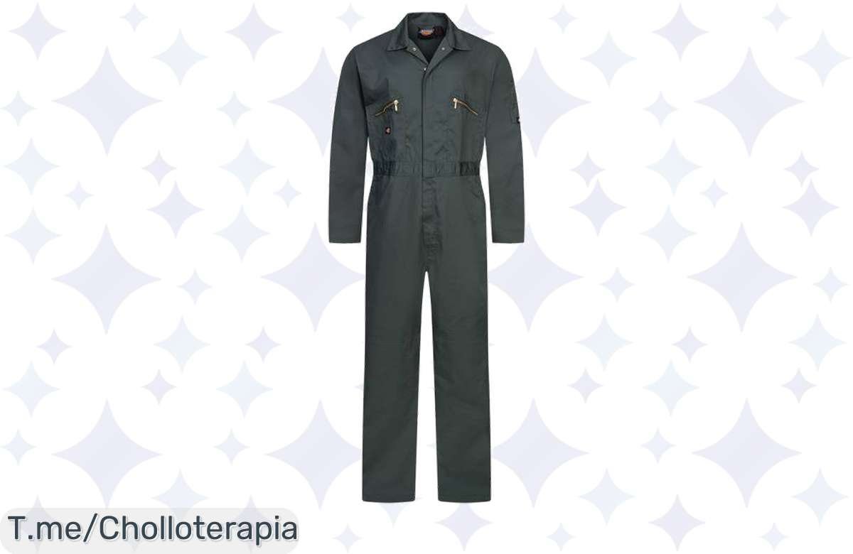 Descubre el Dickies Redhawk Coverall, el super chollo que te brinda comodidad y resistencia. ¡No te pierdas este ofertón por tiempo limitado y compra ya antes que se agote!