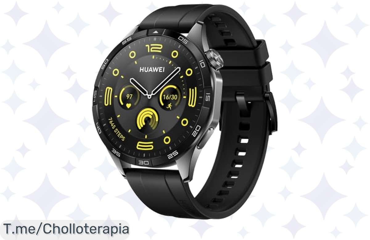 Descubre el HUAWEI Watch GT 4: 14 días de batería y monitoreo de salud en tiempo real a un precio loco. ¡Aprovecha este ofertón antes de que se agote!