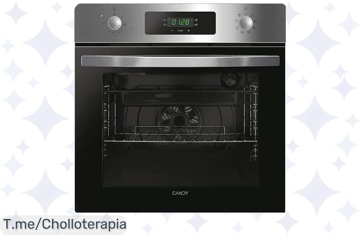 Descubre el Horno Multifunción Candy: Cocinar sin complicaciones y con limpieza fácil a un precio loco. ¡No dejes pasar este ofertón, compra ahora antes de que se acabe!