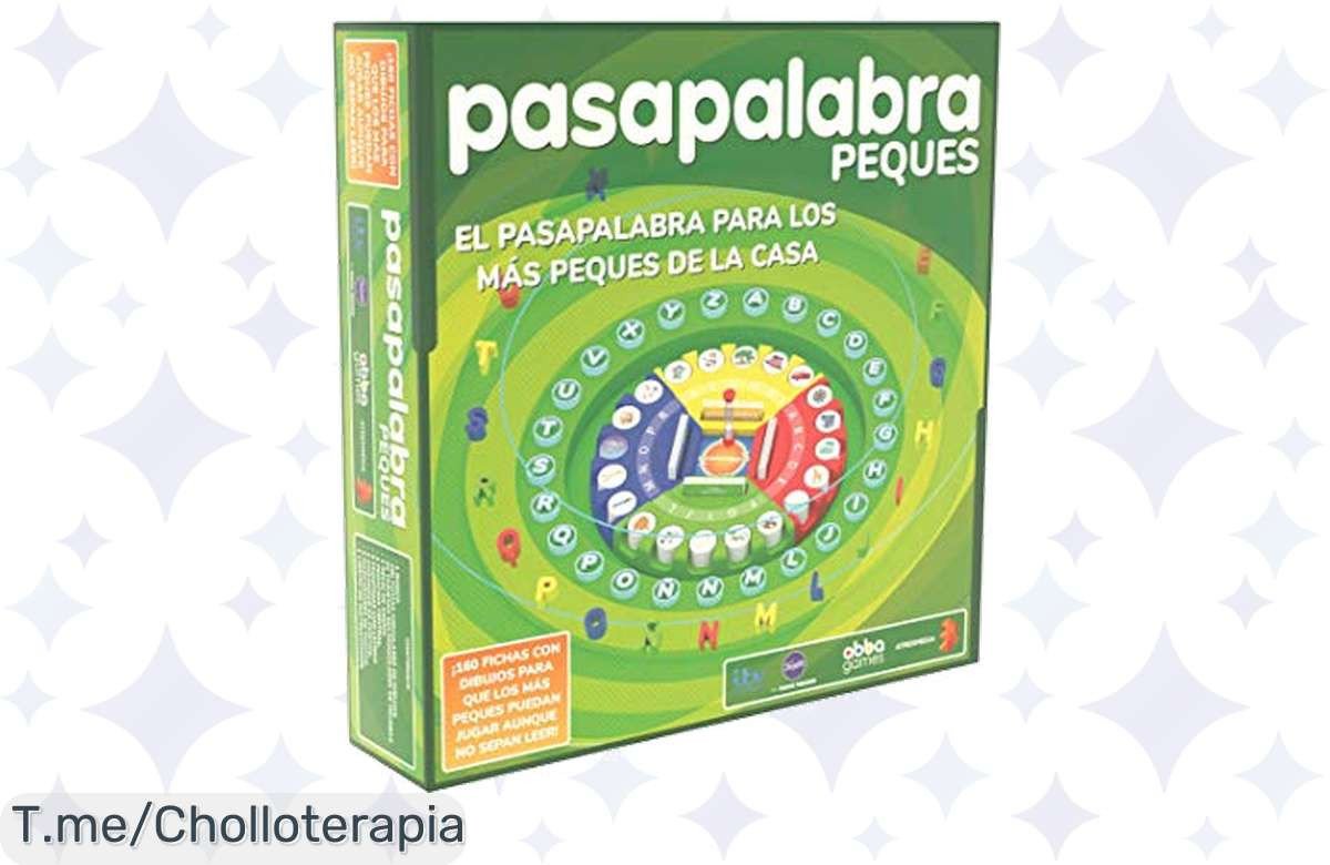 Descubre el Pasapalabra Juegos de Mesa: un super chollo que combina diversión y aprendizaje. ¡No dejes escapar este ofertón único, compra ahora y haz felices a los peques!