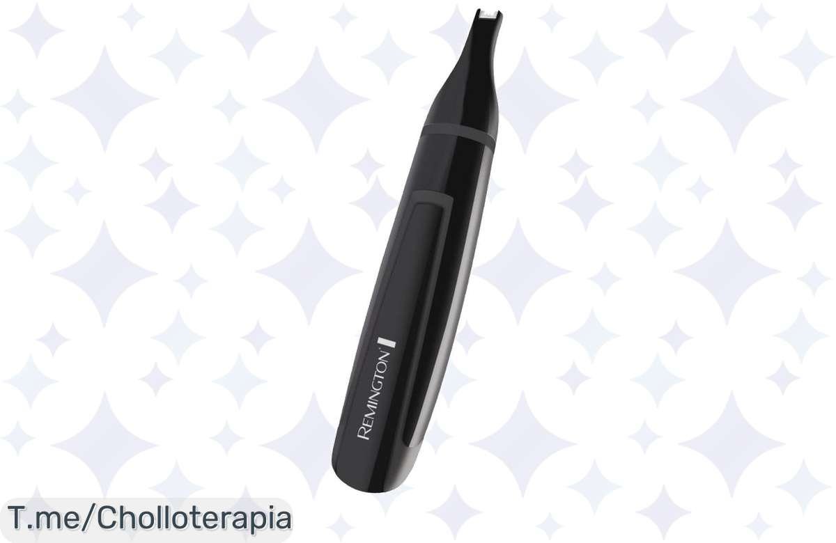 Descubre el Remington Recortador Facial Smart NE3150 y despídete de los pelos indeseados con su cuchilla de acero inoxidable, ¡aprovecha este super chollo antes que se agote!
