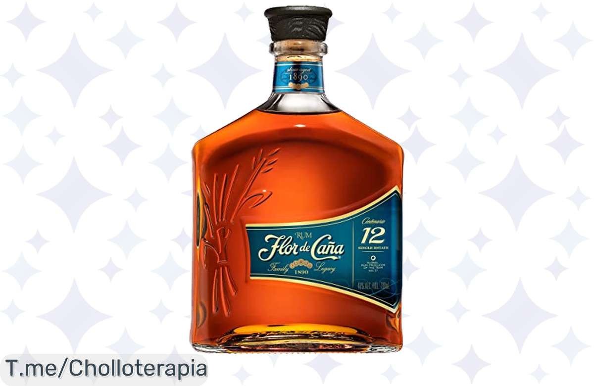 Descubre el Ron Flor de Caña Centenario 12 años, el ultrapremium que transforma tus momentos. ¡Aprovecha este chollazo antes de que se agote, actúa ya!