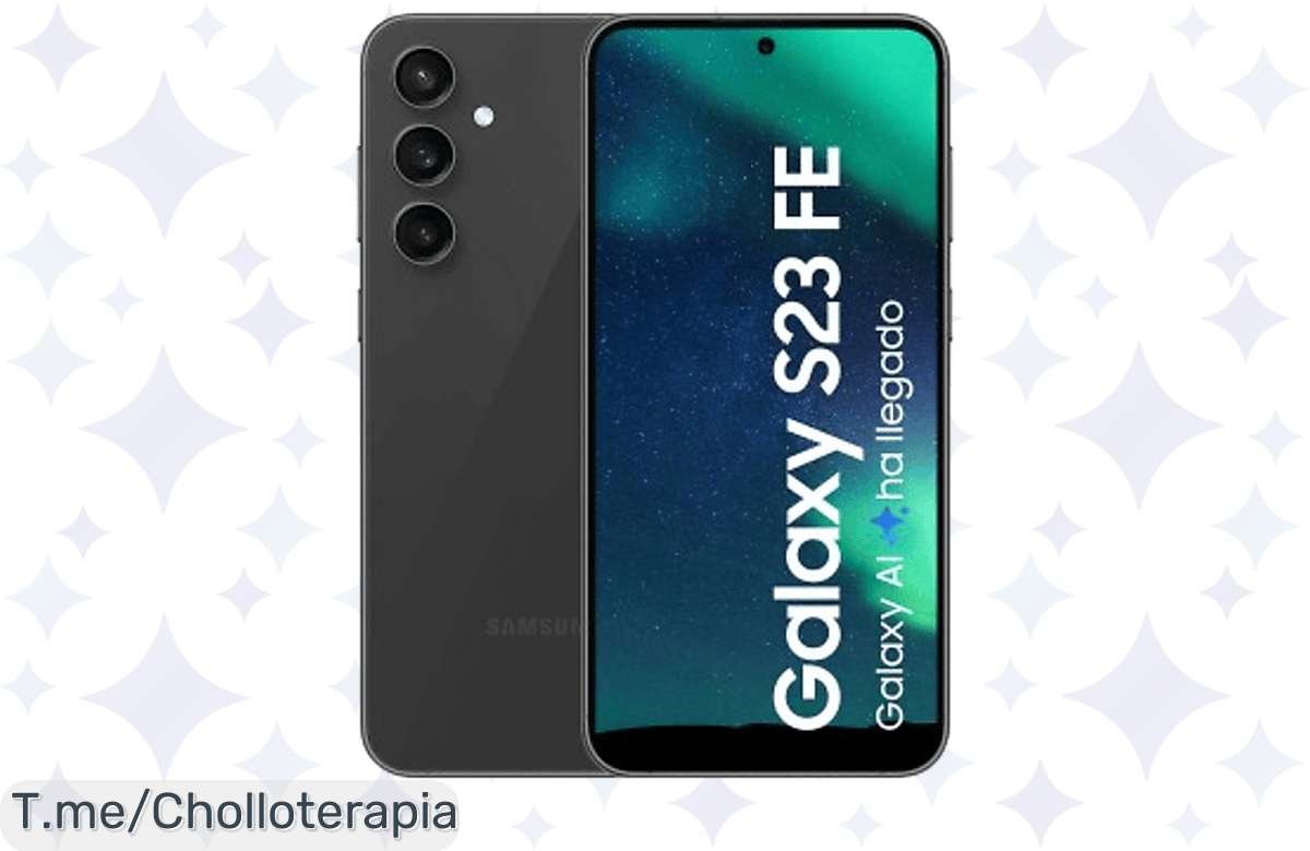 Descubre el Samsung Galaxy S23 FE a un precio loco, con IA brillante y pantalla FHD+ de 6.4. ¡No pierdas este super chollo! Oferta limitada, actúa ya y hazlo tuyo.