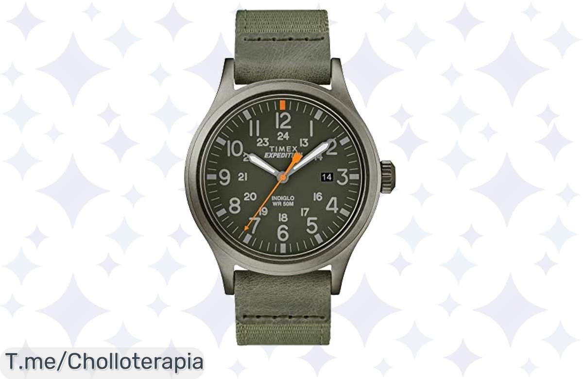 Descubre el Timex Expédition Scout a un precio loco: estilo y resistencia en cada aventura. No dejes escapar este ofertón, ¡compra ya antes de que volar!