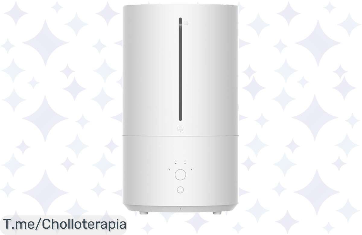 Descubre el Xiaomi Smart Humidifier 2, un ofertón para tu hogar: 4,5 litros de confort y 350 ml de vapor por hora. No esperes más, ¡aprovecha este precio loco y transforma tu vida ya!