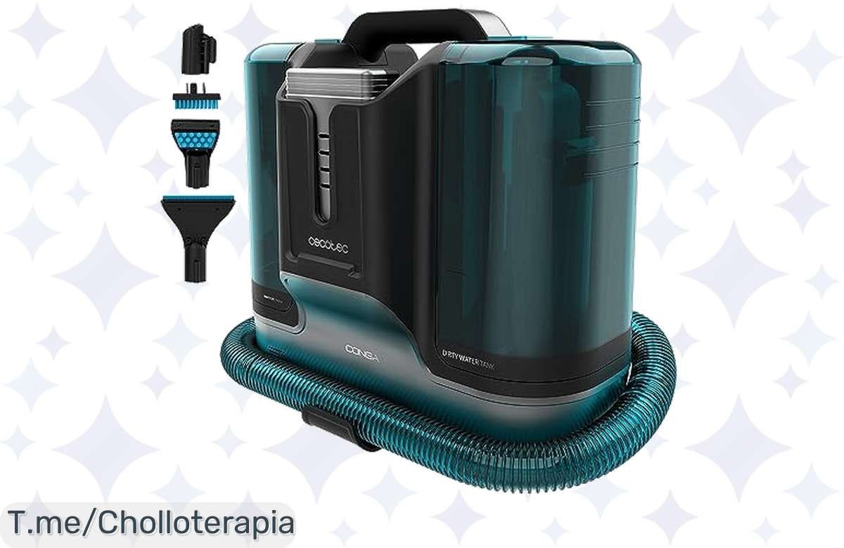 Descubre el aspirador Cecotec 3 en 1: limpieza sin cables y 30 minutos de autonomía a un precio loco. Oferta limitada que transformará tu hogar, ¡compra ya!