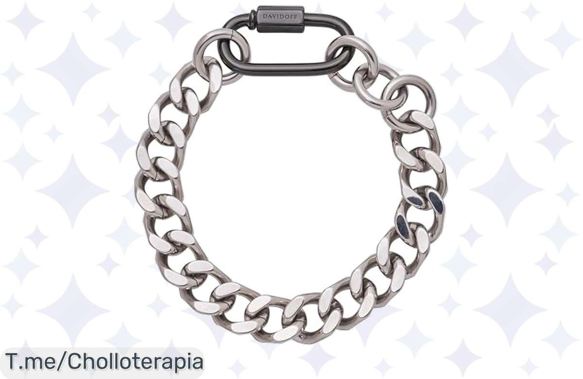 Descubre el brazalete Davidoff Home Run: estilazo único en acero inoxidable antialérgico. ¡No dejes pasar este ofertón limitado y compra ahora para brillar!