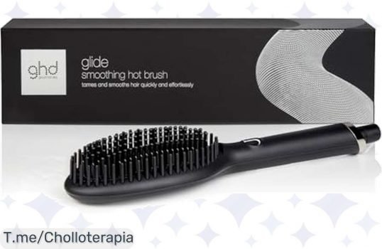 Descubre el cepillo ghd Glide: el super chollo que alisa y brilla tu cabello en minutos, ¡no te quedes sin el ofertón limitado que cambiará tu rutina de belleza!