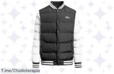 Descubre el chaquetón Bench Reggie: un super chollo de estilo universitario que transforma tu look No dejes pasar esta oferta limitada, ¡compra ahora y marca la diferencia!