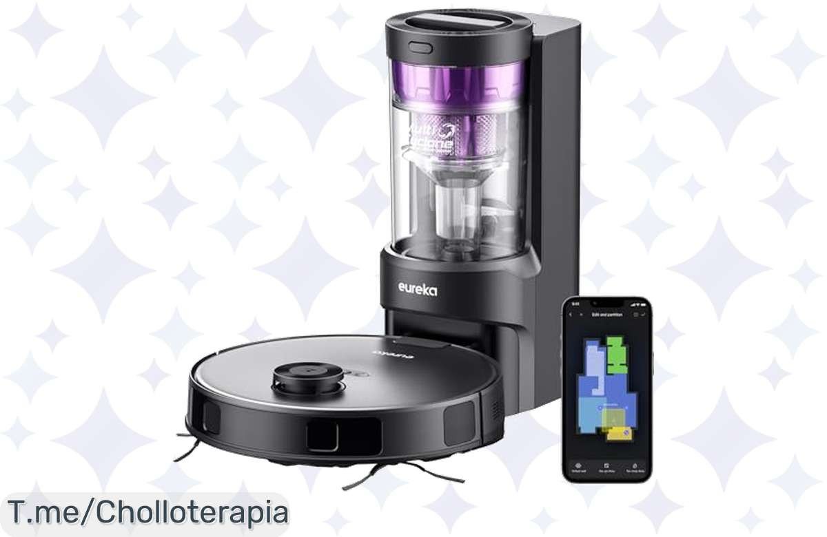 Descubre el chollazo del Eureka NERE10s: ¡Limpieza automática por 45 días con succión de 4000 Pa! Aprovecha esta oferta única antes de que se agote y haz brillar tus suelos ya.