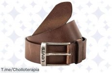 Descubre el chollazo del Levi's New Duncan: cinturón marrón que eleva tu estilo con un logotipo grabado ¡Aprovecha este ofertón único antes de que se agote!