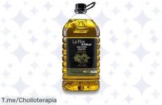 Descubre el chollazo del año: Aceite de Oliva Virgen Extra La Flor De Málaga, ¡frescura garantizada en 5 litros! No te pierdas este ofertón, ¡compra ahora antes que se agote!