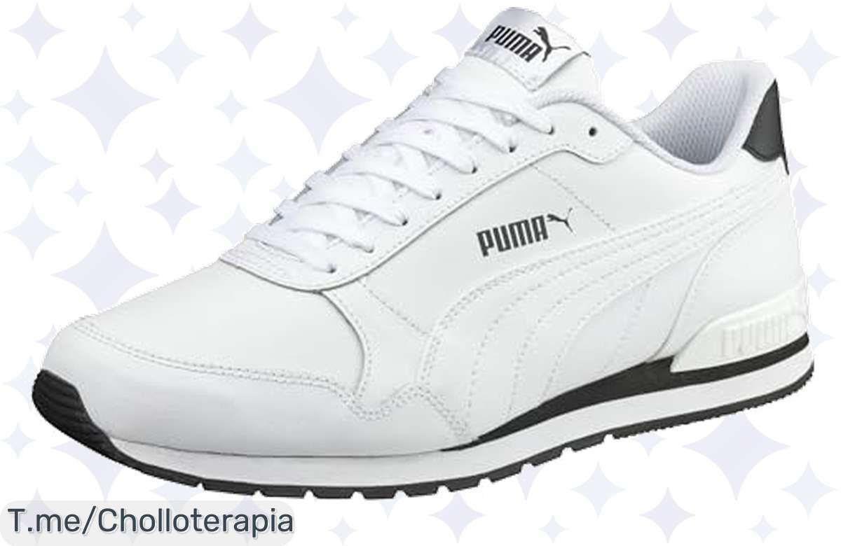 Descubre el chollazo del año: PUMA ST Runner v2 Full L en blanco, estilo clásico y comodidad total que te hará sentir volar. ¡No te lo pierdas, oferta limitada!