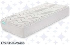 Descubre el chollazo del año en descanso: Colchón de cuna Nalui con transpirabilidad avanzada y suavidad brutal ¡No dejes pasar esta oferta única, actúa ya!