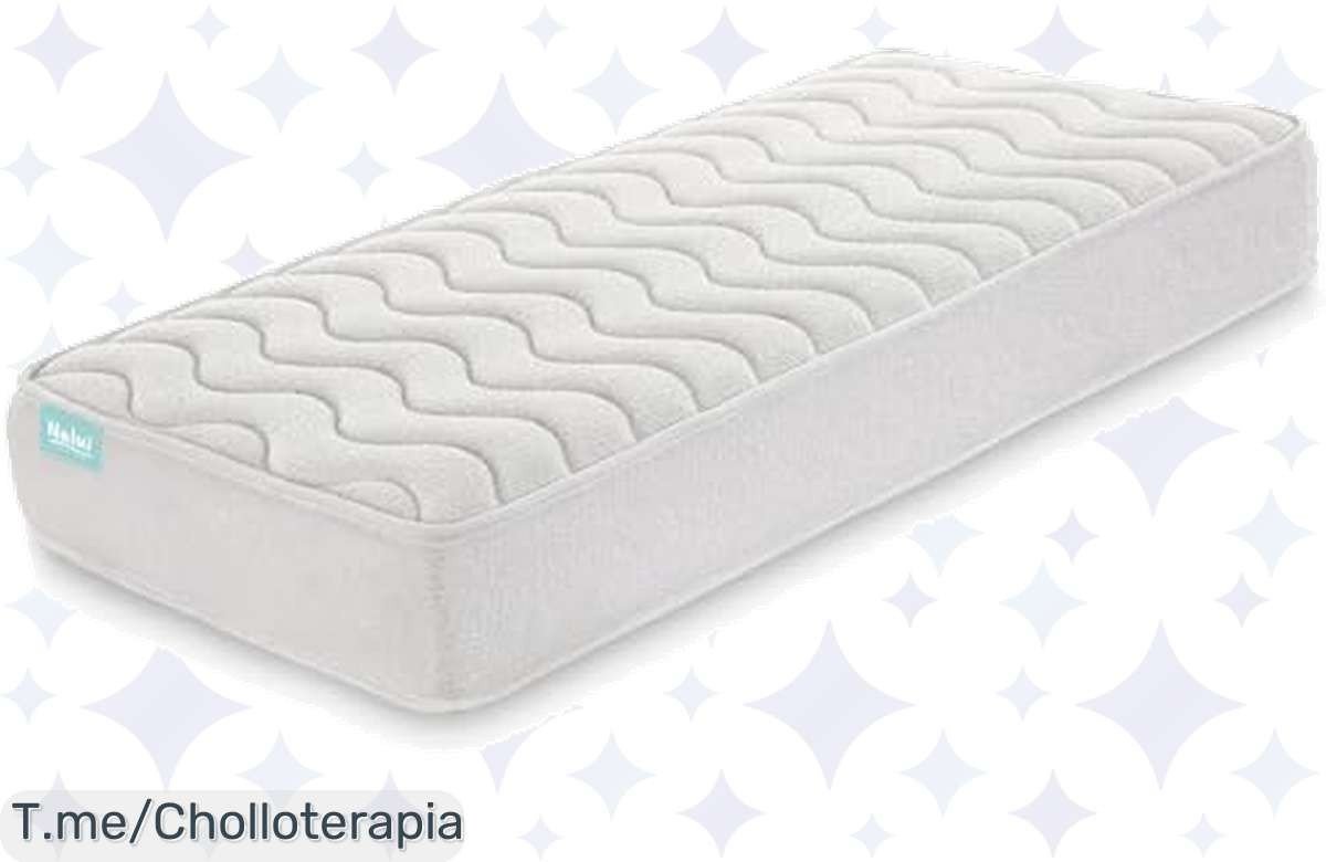 Descubre el chollazo del año en descanso: Colchón de cuna Nalui con transpirabilidad avanzada y suavidad brutal. ¡No dejes pasar esta oferta única, actúa ya!