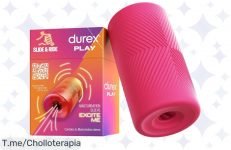 Descubre el chollo del año con Durex Masturbador SLIDE & RIDE, suavidad y textura únicas para un placer inigualable ¡Aprovecha este ofertón antes de que se agote!