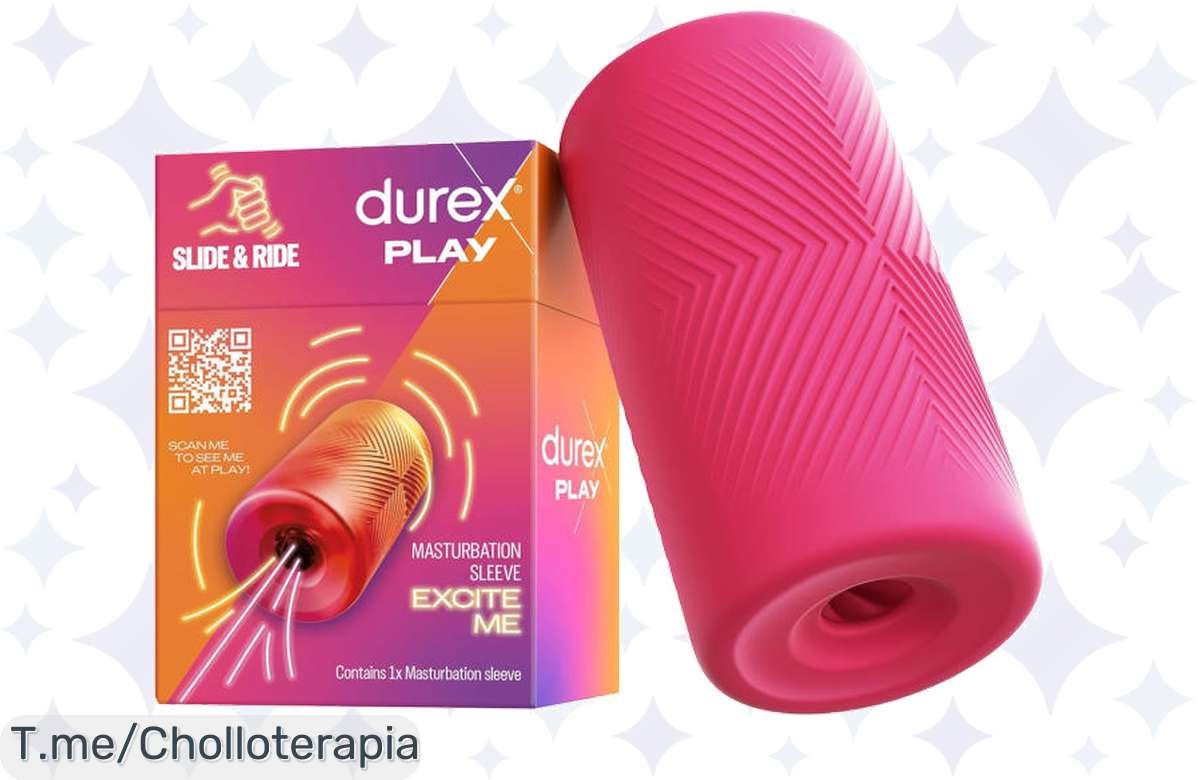 Descubre el chollo del año con Durex Masturbador SLIDE & RIDE, suavidad y textura únicas para un placer inigualable. ¡Aprovecha este ofertón antes de que se agote!