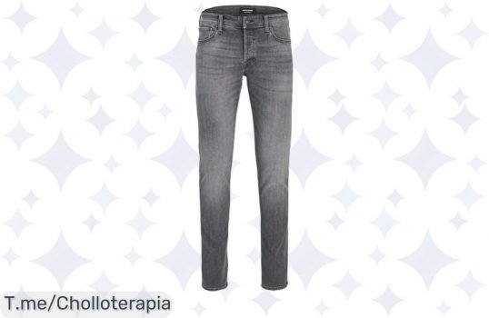 Descubre el ofertón de Jack & Jones Jeans: comodidad total y estilo desenfadado a un precio loco ¡No te quedes sin el tuyo, stock limitado, actúa ya!