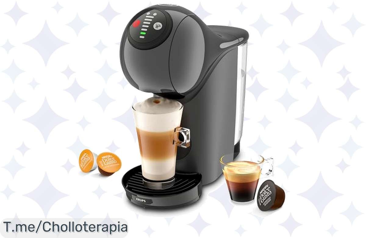 Descubre el ofertón de la KRUPS GENIO S, la máquina que prepara 30 cafés en 30 segundos. ¡No dejes escapar esta oportunidad única y mejora tus mañanas ya!