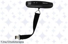 Descubre el ofertón de la báscula digital Amazon Basics y olvídate de sorpresas en el aeropuerto ¡Compra ahora y viaja ligero con este precio loco antes de que se acabe!