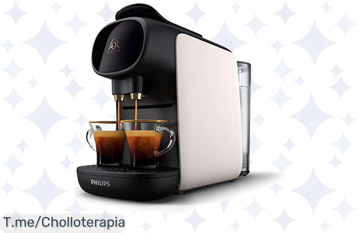 Descubre el ofertón de la cafetera Philips L’Or Barista Sublime, prepara 2 cafés a la vez y personaliza cada sorbo. ¡No dejes pasar este super chollo, compra ya!