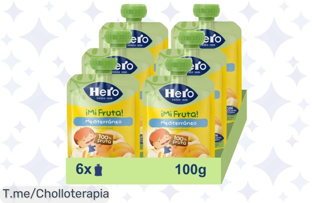 Descubre el ofertón de la semana: Bolsita Hero Mi Fruta Mediterráneo, un super chollo que te brinda sabor y energía al instante. ¡No dejes escapar esta oportunidad única y compra ya!