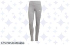 Descubre el ofertón de leggings Adidas que realzan tu figura con su corte ajustado y tela transpirable, ¡Hazte con ellos a un precio loco antes de que se agoten!