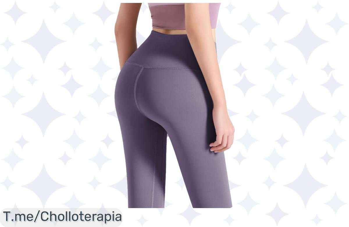 Descubre el ofertón de leggings de yoga sin costuras que levantan tus glúteos y te abrazan como segunda piel, ¡aprovéchalos antes de que se agoten!