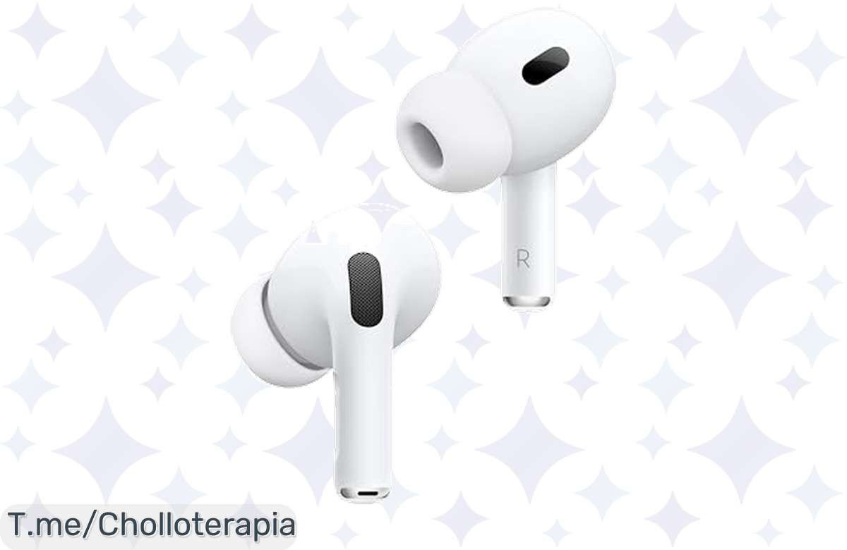 Descubre el ofertón de los Apple AirPods Pro 2: Sonido envolvente y resistencia al agua, ¡30 horas de autonomía en un precio loco! Solo por tiempo limitado, ¡compra ya!
