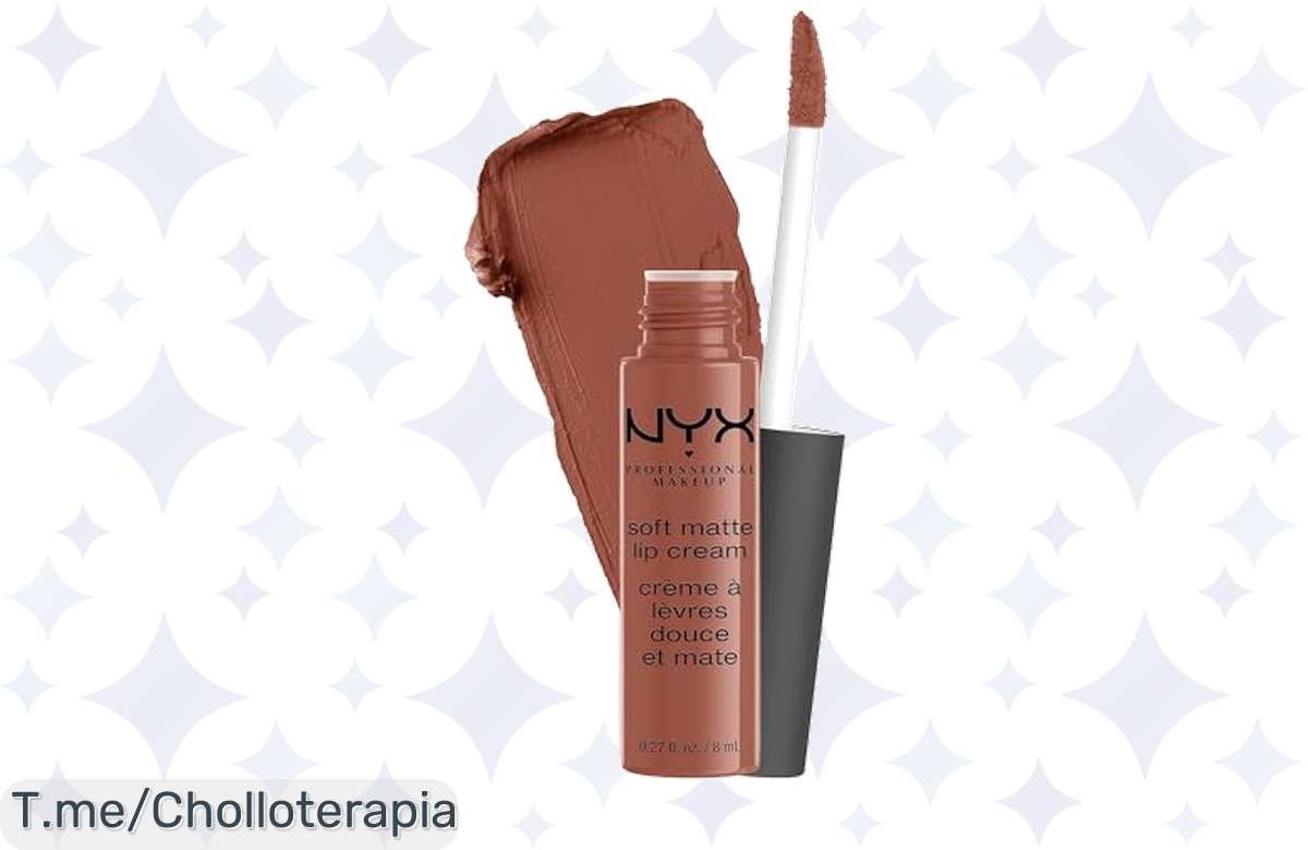 Descubre el ofertón del Pintalabios Soft Matte de NYX, un acabado mate y cremoso que realza tu belleza. ¡Aprovecha este precio loco y compra ahora antes de que se agote!
