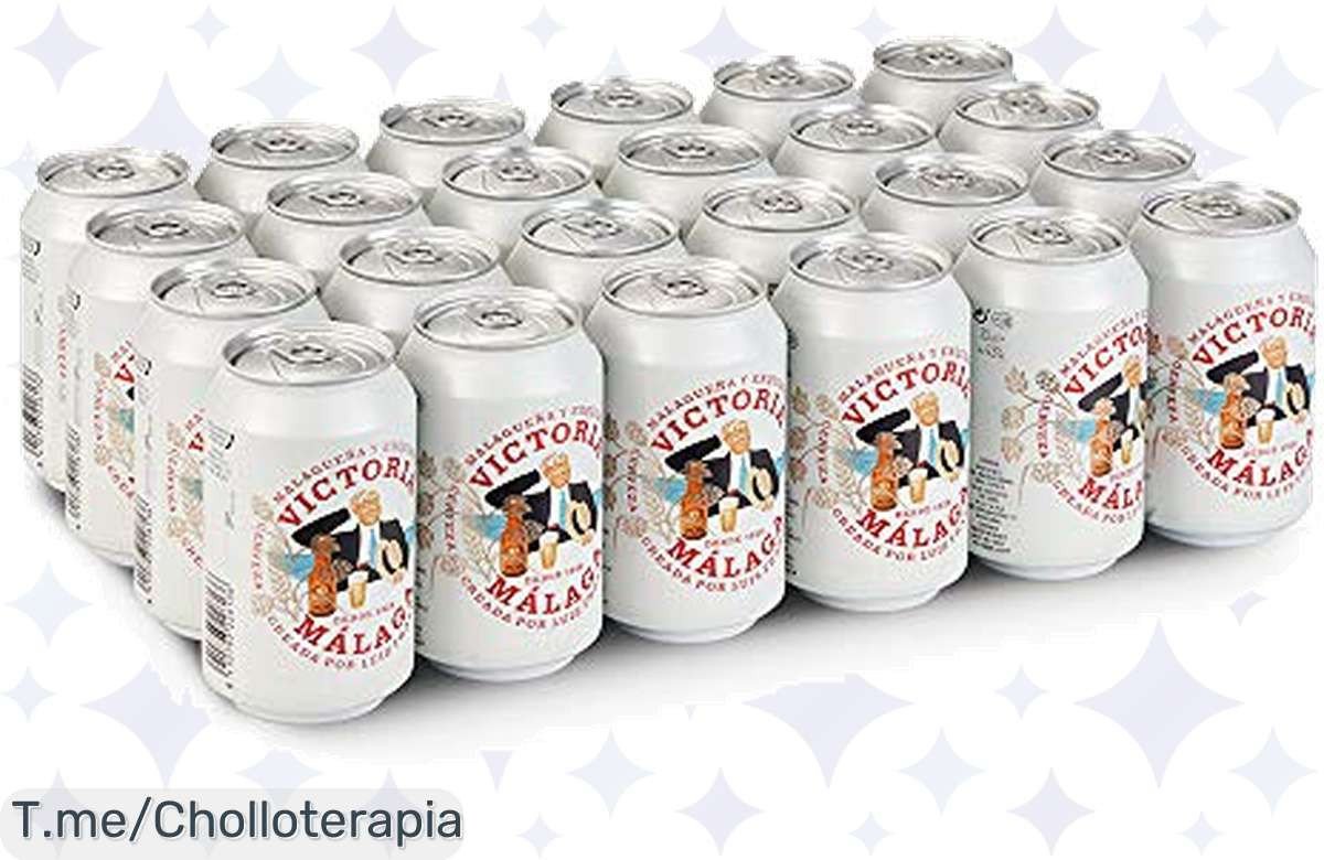 Descubre el ofertón del año: 24 latas de Victoria Cerveza que refrescan tu verano. No te pierdas este precio loco, ¡compra ya antes de que se agoten!