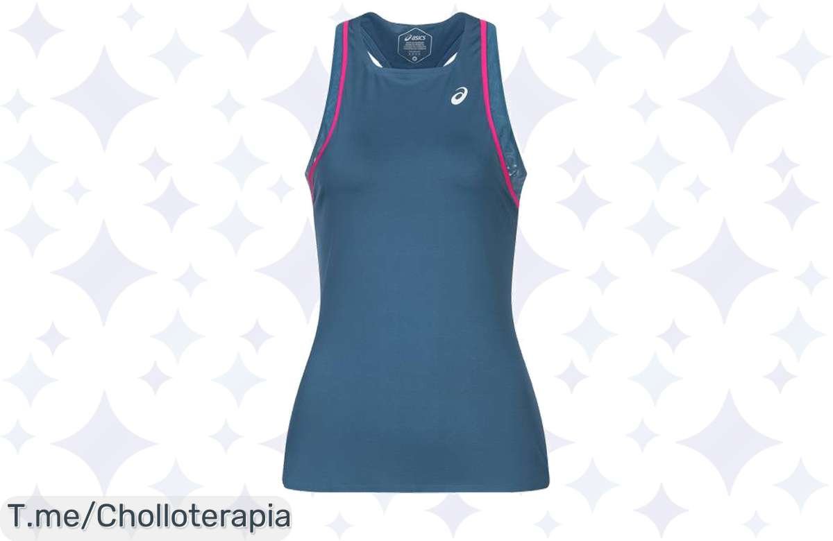Descubre el ofertón del año: ASICS GELCOOL Tank para mujeres, frescura garantizada en cada movimiento. No dejes pasar este precio loco, ¡compra ya antes de que se agote!